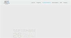 Desktop Screenshot of diadelempresariocoparmex.com.mx