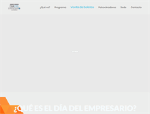 Tablet Screenshot of diadelempresariocoparmex.com.mx